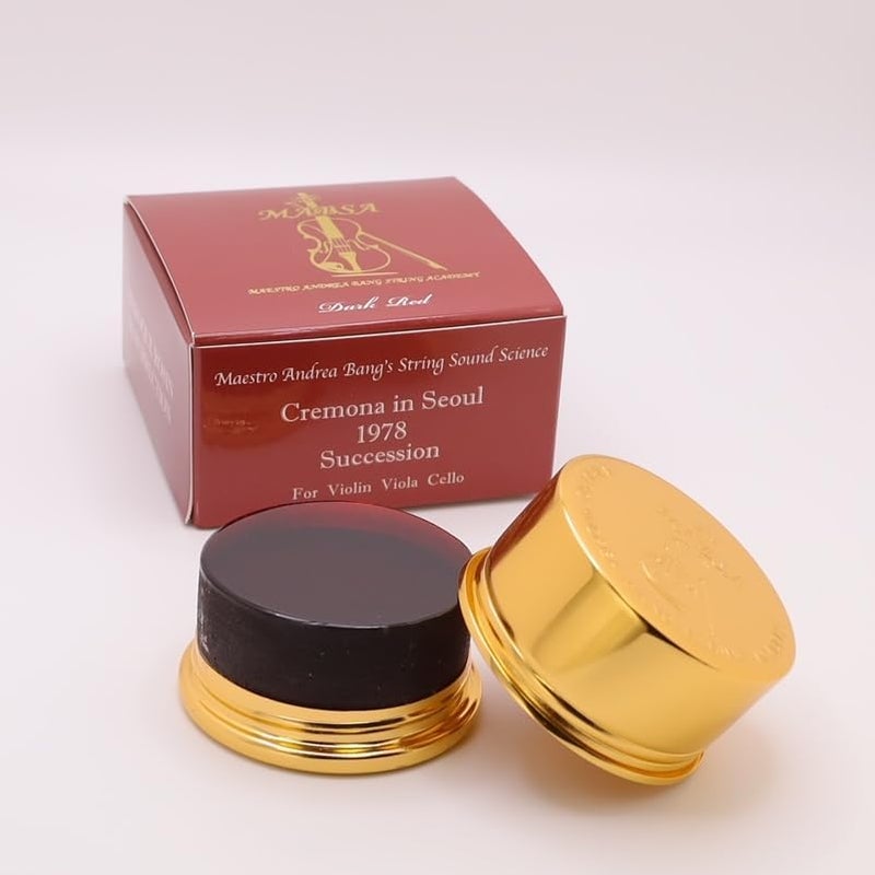 MABSA Dark Red Rosin for Violin Viola and Cello - Image 1